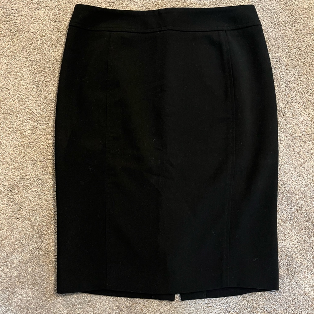 Size 2 black pencil skirt